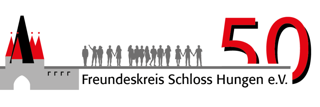 Logo - 50 Jahre Freundeskreis Schloss Hungen e.V. (1976-2026)